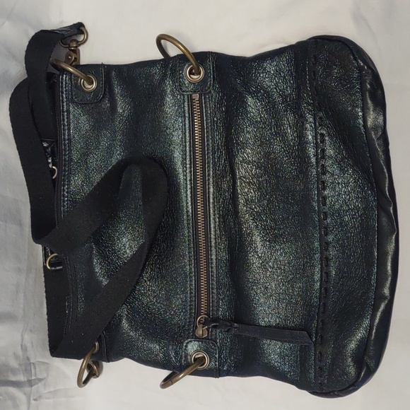 The Sak Happy and Free Festival Genuine Leather Crossbody / Fold Over Bag EUC - Picture 9 of 16